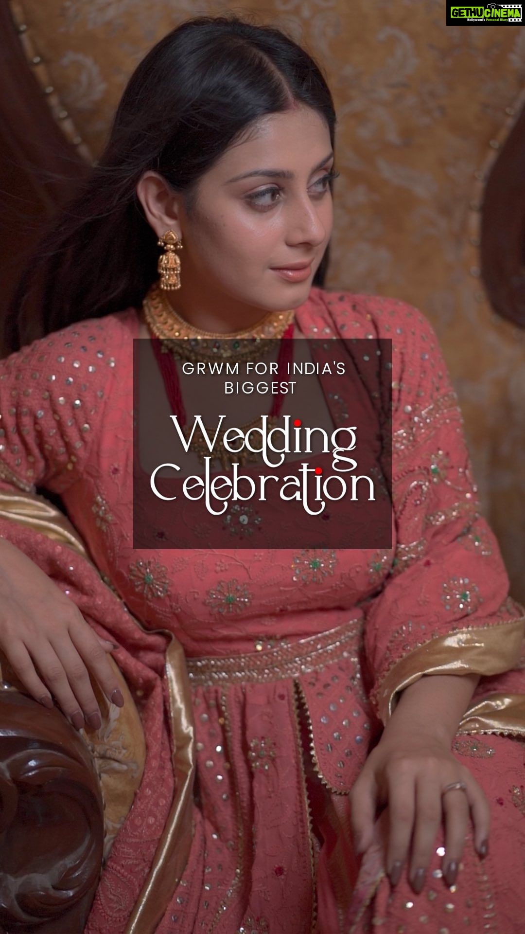 Isha Malviya Instagram - So excited to be a part of the biggest wedding celebration with @malabargoldanddiamonds. Get ready with me and check out this mesmerizing jewellery from their Brides Of India collection. #MalabarGoldandDiamonds #ishamalviya #BridesOfIndia