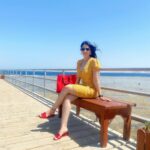 Isha Rikhi Instagram - Mind at ease ✌🏻❤️ #egypt #2022 #travel #explore #shermaelsheikh #happy 🇪🇬 Sharm El Sheikh Egypt