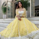 Isha Rikhi Instagram - Shine bright 💛 Outfit @shopmulmul Styling @mehandi7_ #isharikhi