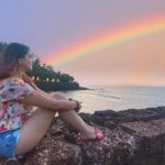 Isha Rikhi Instagram - Beyond the crowds and city lights 💗🌊🌈 #isharikhi