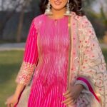 Isha Rikhi Instagram - Pink 💖 Wearing @heenakochharofficial 💖