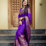Ivana Instagram - Flaunting my Indianess✨ . Shot by @jenz_joz ❤️ . Styling @style_withandriya You are a gem💎 . Saree @meadow_by_priyanka #sareelove#indian#instagood