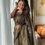 Ivana Instagram - There’s something about falling in love with saree . Wearing @thepallushop . #instagood#sareelove