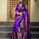Ivana Instagram – Flaunting my Indianess✨
.
Shot by @jenz_joz ❤️
.
Styling @style_withandriya You are a gem💎 
.
Saree @meadow_by_priyanka 

#sareelove#indian#instagood