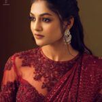 Ivana Instagram - 🥀 Styling: @gayathribalasubramanian21 Outfit: @studio149 Accessories: @fineshinejewels HMU: @deepz_beautyjourney @deepika_hairstyles PC: @prachuprashanth Managed by: @arunprajeethm