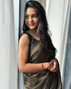Ivana Instagram - There’s something about falling in love with saree
.
Wearing @thepallushop 
.
#instagood#sareelove