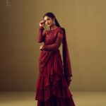Ivana Instagram - 🥀 Styling: @gayathribalasubramanian21 Outfit: @studio149 Accessories: @fineshinejewels HMU: @deepz_beautyjourney @deepika_hairstyles PC: @prachuprashanth Managed by: @arunprajeethm