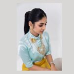 Ivana Instagram - An exquisite fit for the fashion-forward bride! @savinidii_official 💙💛 Kickstart the wedding festivities and charm your guests with our scintillating pastel satin shirt and silk lehenga set! This captivating combo carries hand-embroidered floral detailing and works as the ideal choice for your pre-wedding Mehndi party! Outfit & Styling @savinidii_official @eega_praveen Inframe @i__ivana_ Shot by @crackjackphotography @jenovin Makeup @b3bridalstudio Jewellery @mspinkpantherjewel Hairdo @hair_by_aiswaryaraj Location @savinidii_official For enquiries, kindly contact us: 9585455055, 9786455055; or email us at savinidii2020@gmail.com • . . . #satinshirt #handembroidery #savinidiibride #satin #pastelshirt #bridalwear #lehenga #savinidii #bride #fashion #wedding #bridallehengas #bridal #southindianweddings #bridetobe #onlineshopping #bridallehenga #ethnicwear #designer #weddinginspiration #designerwear #bridalfashion #bridaldress #lehengacholi #fashiondesigner #intricatedesign #lehengas #chennaidesigner #southindianbride