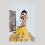 Ivana Instagram - An exquisite fit for the fashion-forward bride! @savinidii_official 💙💛 Kickstart the wedding festivities and charm your guests with our scintillating pastel satin shirt and silk lehenga set! This captivating combo carries hand-embroidered floral detailing and works as the ideal choice for your pre-wedding Mehndi party! Outfit & Styling @savinidii_official @eega_praveen Inframe @i__ivana_ Shot by @crackjackphotography @jenovin Makeup @b3bridalstudio Jewellery @mspinkpantherjewel Hairdo @hair_by_aiswaryaraj Location @savinidii_official For enquiries, kindly contact us: 9585455055, 9786455055; or email us at savinidii2020@gmail.com • . . . #satinshirt #handembroidery #savinidiibride #satin #pastelshirt #bridalwear #lehenga #savinidii #bride #fashion #wedding #bridallehengas #bridal #southindianweddings #bridetobe #onlineshopping #bridallehenga #ethnicwear #designer #weddinginspiration #designerwear #bridalfashion #bridaldress #lehengacholi #fashiondesigner #intricatedesign #lehengas #chennaidesigner #southindianbride