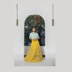 Ivana Instagram - An exquisite fit for the fashion-forward bride! @savinidii_official 💙💛 Kickstart the wedding festivities and charm your guests with our scintillating pastel satin shirt and silk lehenga set! This captivating combo carries hand-embroidered floral detailing and works as the ideal choice for your pre-wedding Mehndi party! Outfit & Styling @savinidii_official @eega_praveen Inframe @i__ivana_ Shot by @crackjackphotography @jenovin Makeup @b3bridalstudio Jewellery @mspinkpantherjewel Hairdo @hair_by_aiswaryaraj Location @savinidii_official For enquiries, kindly contact us: 9585455055, 9786455055; or email us at savinidii2020@gmail.com • . . . #satinshirt #handembroidery #savinidiibride #satin #pastelshirt #bridalwear #lehenga #savinidii #bride #fashion #wedding #bridallehengas #bridal #southindianweddings #bridetobe #onlineshopping #bridallehenga #ethnicwear #designer #weddinginspiration #designerwear #bridalfashion #bridaldress #lehengacholi #fashiondesigner #intricatedesign #lehengas #chennaidesigner #southindianbride