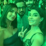 Jacqueline Fernandez Instagram - At the Annual Academy Award Viewing party to benefit the @eltonjohn AIDS foundation! #oscars2023 congrats to all the winners!!! ❤️