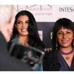 Jacqueline Fernandez Instagram - Celebrated Women’s Day in the best way possible!! So proud and happy that a film made by women to empower other women got us an Oscar nomination for best original song!! Last night was so special at the screening of ‘Tell it like a woman’ by the Los Angeles Italian Film Fashion Art fest and to be on the panel with such amazing women discussing their stories!! Thank you @wditogether @andreaiervolinoproducer @leenaclicks @aseematographer @arrahman @dianewarren @sofiacarson ❤️❤️❤️