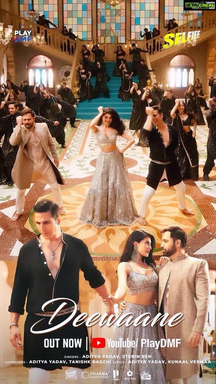 Jacqueline Fernandez Instagram - It’s time to let your inner Deewaana out and groove to #Deewaane 💃🏻✨ LINK IN BIO Full Video Out Now‼️ #Selfiee in cinemas now 🍿 @akshaykumar @therealemraan @nushrrattbharuccha @dianapenty @karanjohar @apoorva1972 @therealprithvi @supriyamenonprithviraj @iamlistinstephen @raj_a_mehta @rishiwrites @dharmamovies @starstudios #CapeOfGoodFilms @prithvirajproductions @magicframes2011 @vbfilmwala @tanishk_bagchi @stebinben @imaditya__yadav @kunaalvermaa @ericpillai @adil_choreographer @anshul300 @azeemdayani @azeem.mann @agam.mann @raghav.sharma.14661 @playdmfofficial