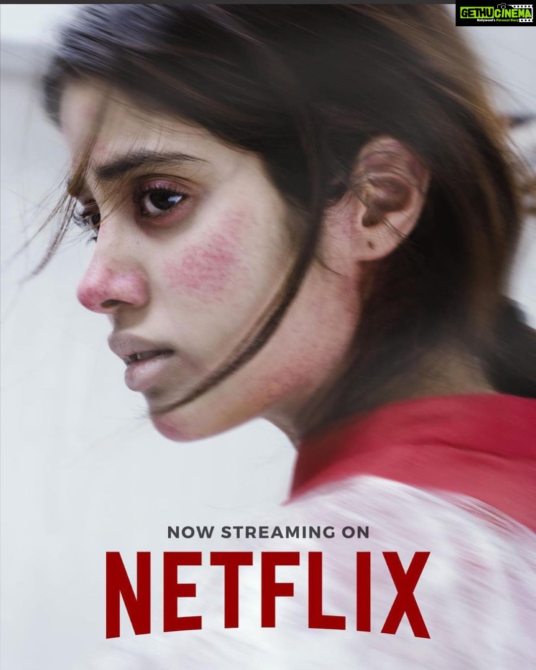 Janhvi Kapoor Instagram - #Mili now on Netflix! 🥶