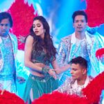 Janhvi Kapoor Instagram - 2 favourite places in the world, in front of the camera 🎥 and on stage ✨💓