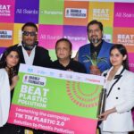 Jannat Zubair Rahmani Instagram - Such a pleasure to be a part of this great initiative by @bhamlafoundation #beatplasticpollution Along with @amruta.fadnavis @apnabhidu @saherbhamla Let us all beat plastic pollution 💪
