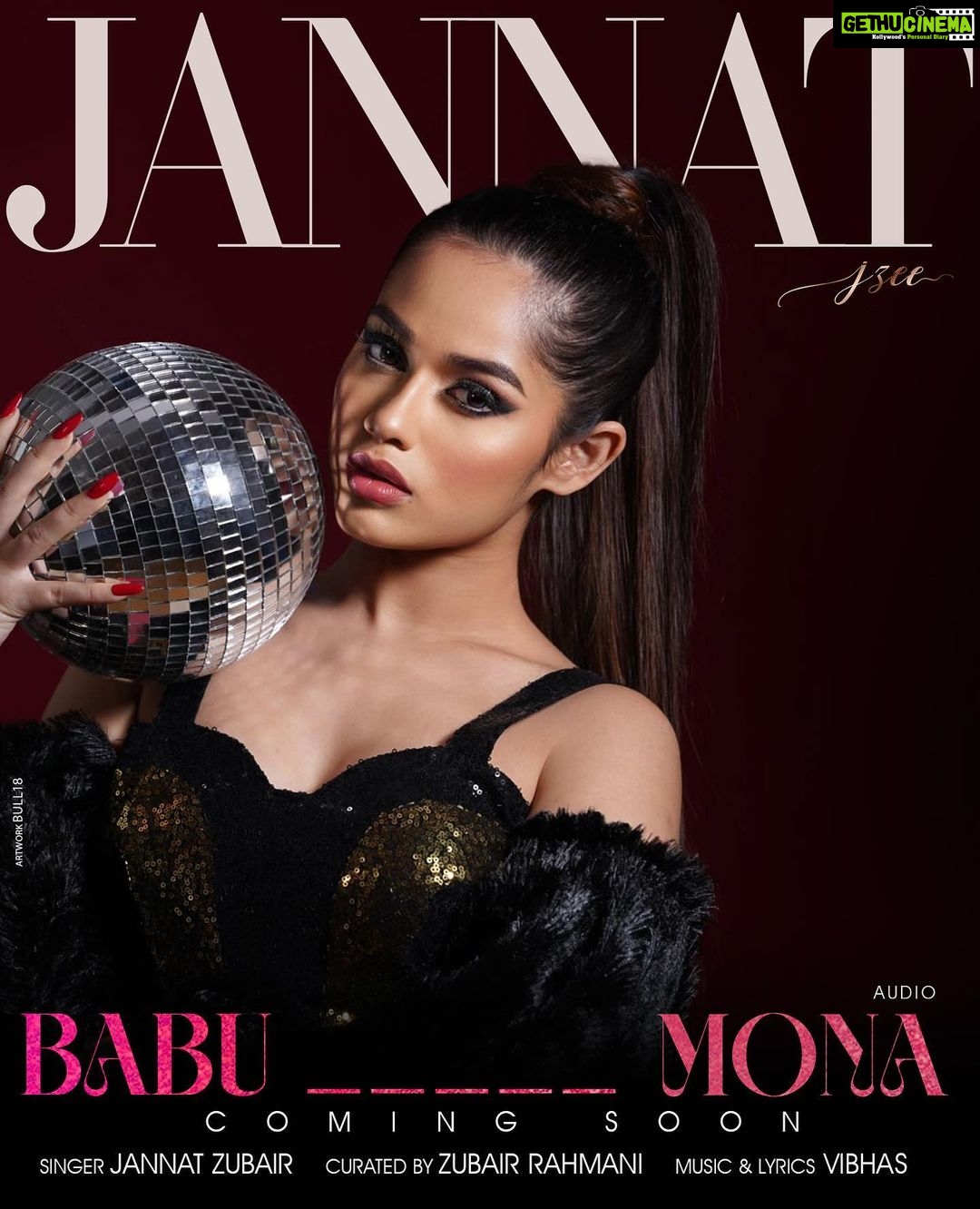 Jannat Zubair Rahmani Instagram - Guys something’s coming up 🎤 Let’s see how many of you can guess my single’s title 🤔 Let me know in the comment’s section & I shall reveal it very soon