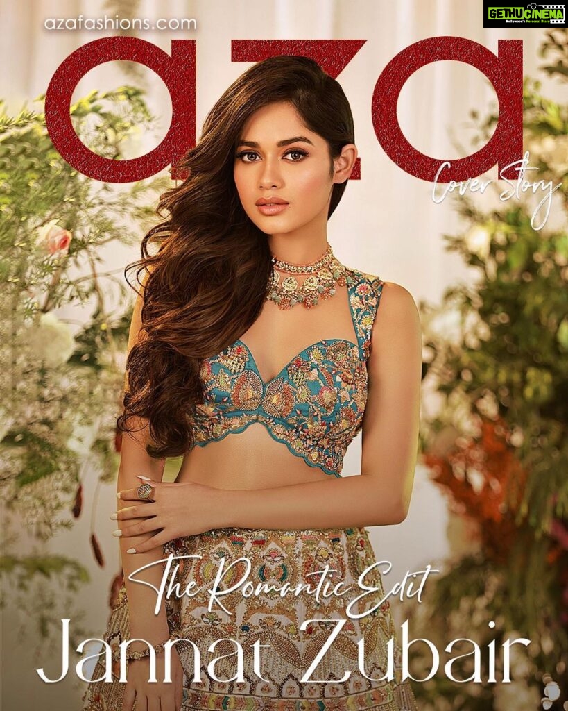 Jannat Zubair Rahmani Instagram - Presenting @azafashions #CoverStory, starring national heartthrob @jannatzubair29. A descendant of Lucknow’s royal family, Jannat was nine when she ventured into television with #Kashi – Ab Na Rahe Tera Kagaz Kora ; shortly thereafter, she played the protagonist in Phulwa, garnering immediate fame. She also came fourth in stunt-based reality TV show Fear Factor: #KhatronKeKhiladi12. “Observe and improve” is the mantra that has led the social media sweetheart to amass 45.6 million followers (that’s just on Instagram!) During our tête a tête, the 21-year-old star endearingly asserts, “Main apni favourite hoon!” Well, if her massive fanbase is anything to go by, Jannat sabki favourite hai! In conversation with Aza, #JannatZubair traces her journey from being a camera-shy child actor to becoming a digital force to reckon with. Read the #AzaCoverStory (link in bio): https://www.azafashions.com/coverstory/jannat-zubair Clothing: @kaaishabyshalini Jewellery: @rubans.in, @houseofsparsh, @motifsbysurbhididwana Editor: @devanginishar Photographer: @amitkhannaphotography Interview: @sreemita_bhattacharya Creative Direction: @amedithi Styled by: @juhi.ali Makeup by: @anumariyajose Hairstyling by: @hairstylist_jennny Coordinated by: @nadiiaamalik #aza #azafashions #kaaishabyshalini #jannatzubair #khatronkekhiladi #celebstyle #bollywoodfashion
