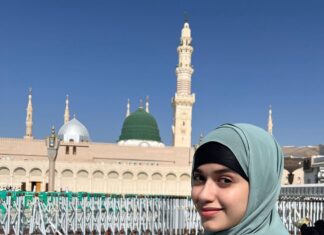 Jannat Zubair Rahmani Instagram - Alhumdulillah 💕 Thank you @alkhalidtours for looking after us💕🤲🏻 Medina, Saudi Arabia