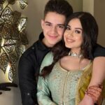 Jannat Zubair Rahmani Instagram - Eid Mubarak 🌙🥰 Stylist : @styledbysujata Outfit : @jigarmaliofficial Jewellery : @indianjewellery999