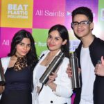 Jannat Zubair Rahmani Instagram - Such a pleasure to be a part of this great initiative by @bhamlafoundation #beatplasticpollution Along with @amruta.fadnavis @apnabhidu @saherbhamla Let us all beat plastic pollution 💪