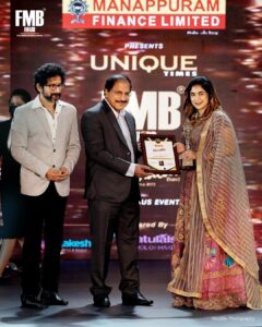 Jaseela Parveen Instagram - Thank you so much @pegasusglobalpvt presents FMB MINNALAI award for considering me ... 

Photography: 📸 @wedlife_photography_ 
Costume : @glowthedesignerhub ❤️
MUA : @remaleriza_makeup_artist 

@uniquetimes_ 
@drajitravi 

#manappuramfinanceltd #dque #pegasusglobal #pegasusevents #minnalai #fmbaward #filmaward #jaseelaparveen #serialaward #Asianet #zeekeralam #positivity #motivation #selflove #happiness #inspiration #mindset #loveyourself #life #belief #believe #goals #limitations #success #music #smile #happy #inspired #bts