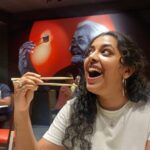 Jewel Mary Instagram - Ingane onnum alladaa 😂😂😂😂 ! #chopsticks #chopstick🥢 #mangopeel