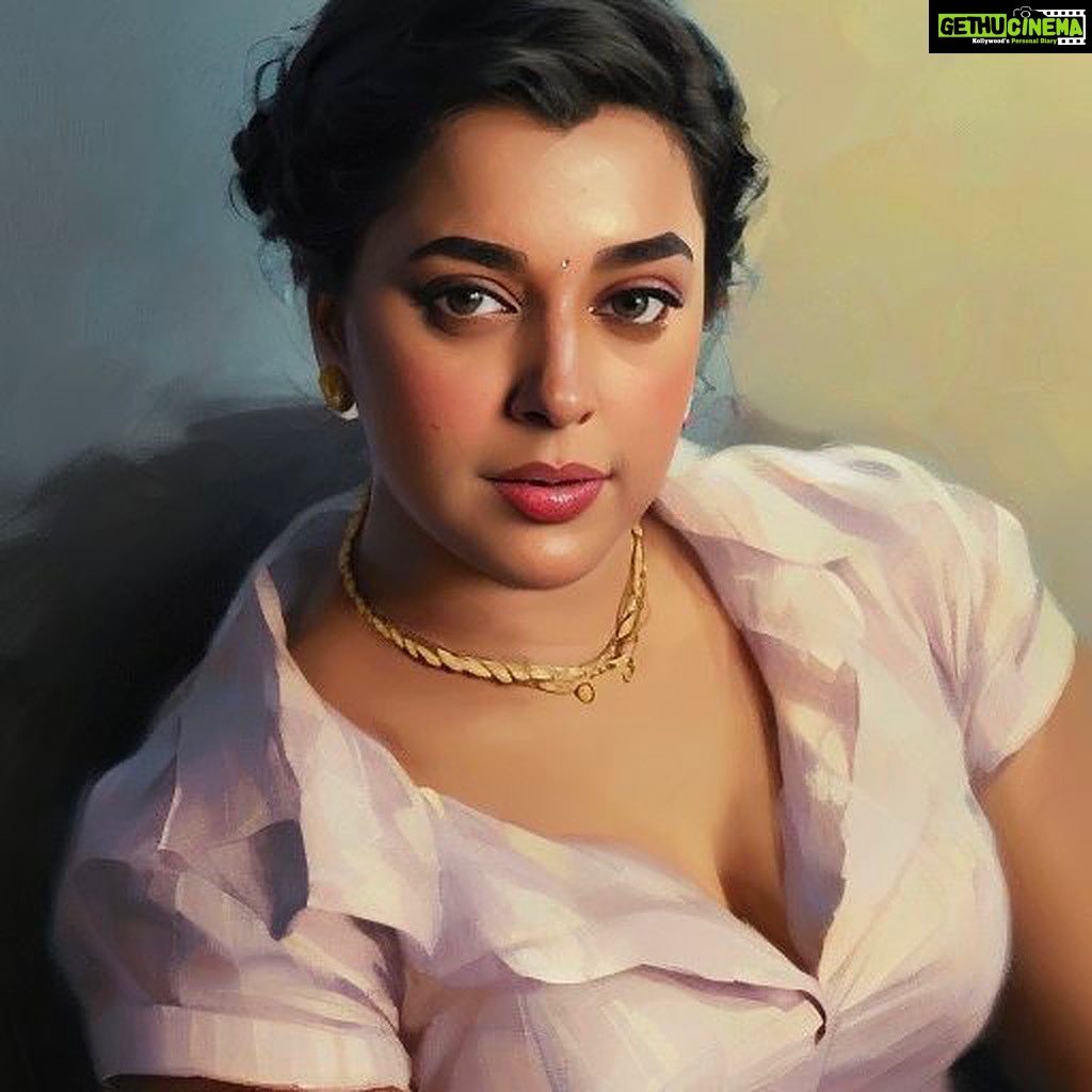Jewel Mary - 5.1K Likes - Apparently lensa has created a sexier , bold and beautiful version of me ! Looks ike AI knows me better than u people 😂 #lensa #art #ai #trending #aiart