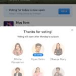 Jewel Mary Instagram - Today is the day ! Vote for Riyas ! The voice of change ! @riyas_salimm @asianet @bigg_boss_malayalam_season_4