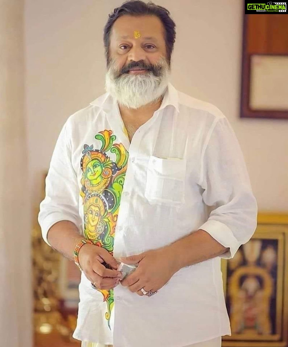 Jewel Mary Instagram - Happy birthday dear suresh etta @sureshgopi #pappan