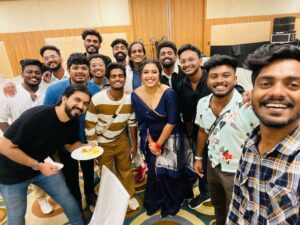 Jewel Mary Instagram - About last night 
Dear vappi audio launch celebration 
A kailas musical @kailasmenon2000 
Director @shanthulaseedharan @crownfilmsofficial_ 
Such beautiful musical night with 
@harisankar_ks @sanah_moidutty @harithabalakrishnan @nithyamammen @almaram_music_band_official @midhunvdev @ayraan_ 
@anaghaa_narayanan_ 
@niranj_maniyanpillaraju 
@lal_director @maniyanpillaraju 
@guru_somasundaram @annapoornapillai @samanyurudra 
#music #love #life