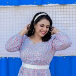 Jewel Mary Instagram - The gorgeous @jewelmary.official clad in this Sangneri Tiered Lace Dress that features a modern outlook and is crafted with a cool bishop sleeve. The dress features an off-shoulder neckline and slits at the side gives different looks. Pair with heels or flats for a look that's perfect for any occasion! #byhand #byhandin #SangneriDress #TieredLaceDress#BishopSleeve #ModernOutlook #Fashionista #Stylish #ElegantLook #jewelmary #actress
