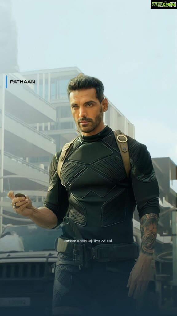 John Abraham Instagram - Jim has only one rule: do things on your own terms, at your own price 🧨 #PathaanOnPrime, watch now in Hindi, Tamil and Telugu