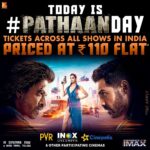 John Abraham Instagram - Thank you @yrf for giving people an opportunity to watch & rewatch our film again in cinemas at reduced ticket rates! ♥️♥️ . . #pathaan #PathaanDay @iamsrk |@deepikapadukone | #SiddharthAnand | @yrf