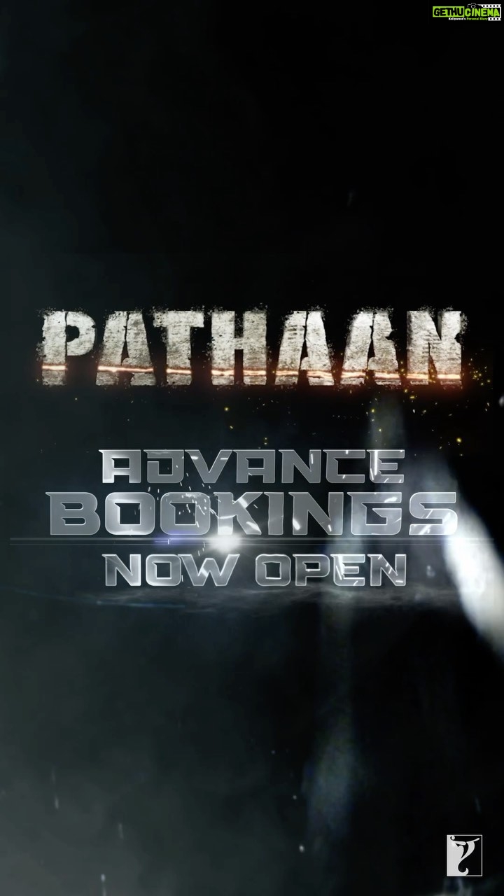 John Abraham Instagram - Are you ready for #Pathaan? Book your tickets now as advance bookings have opened. Link in Bio. Celebrate #Pathaan with #YRF50 only at a big screen near you on 25th January. Releasing in Hindi, Tamil and Telugu. @iamsrk | @deepikapadukone | #SiddharthAnand | @yrf