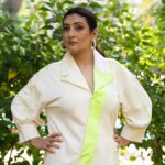 Juhi Parmar Instagram - Work towards those dreams, manifest them and watch them unfold! Big day tomorrow, keep supporting, keep loving me, stand by my side as I make a leap towards my dreams, towards a new path, towards continuing to entertain you all once again! Clicked by: @saurabh_sonkar Stylist: @Deeti.Mehta Assistant: @Snehatiwari05 Outfit: @ikichic_official Makeup: @dishisanghvii Hair: @nat_chava PR & Management Agency: @brandnbuzz
