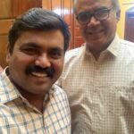 Kaali Venkat Instagram - உடன் பணியாற்றியது பேரனுபவம் பெருமகிழ்ச்சி #தலைவாசல்விஜய் சார்😍❤️ #kollywood #shooting #expierience #happy