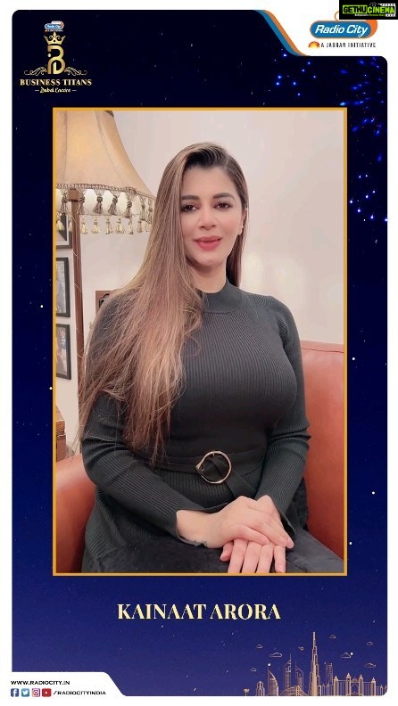 Kainaat Arora Instagram - Catch #KainaatArora only on the Radio City Business Titans Awards in Dubai on 10th June 2023. Radio City Business Titans Awards is back to commemorate business leaders and innovators of India. Happening at one of the prime International Trade hubs - Dubai and Radio City India awaits you! @ikainaatarora #BusinessTitansAwards #RadioCityBusinessTitans #Dubai