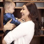 Kajal Aggarwal Instagram - @neil_kitchlu I can’t wait to see all the things God will do through you. In the meantime, we stay thankful for the past 9 months, and the years ahead. Happy 3/4th birthday, my darling boy.