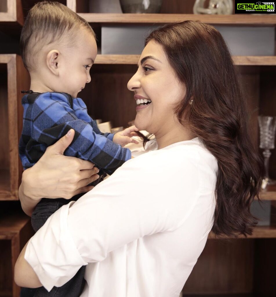Kajal Aggarwal Instagram - @neil_kitchlu I can’t wait to see all the things God will do through you. In the meantime, we stay thankful for the past 9 months, and the years ahead. Happy 3/4th birthday, my darling boy.