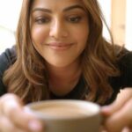Kajal Aggarwal Instagram - Diving into this day with Conviction, Love and coffee...... loads of coffee, no, loads of love 🫶🏻😋☕ . . . . . . . Inspiration: @queenchelseavfx Chelsea you’re literally a 👑 Of VFX