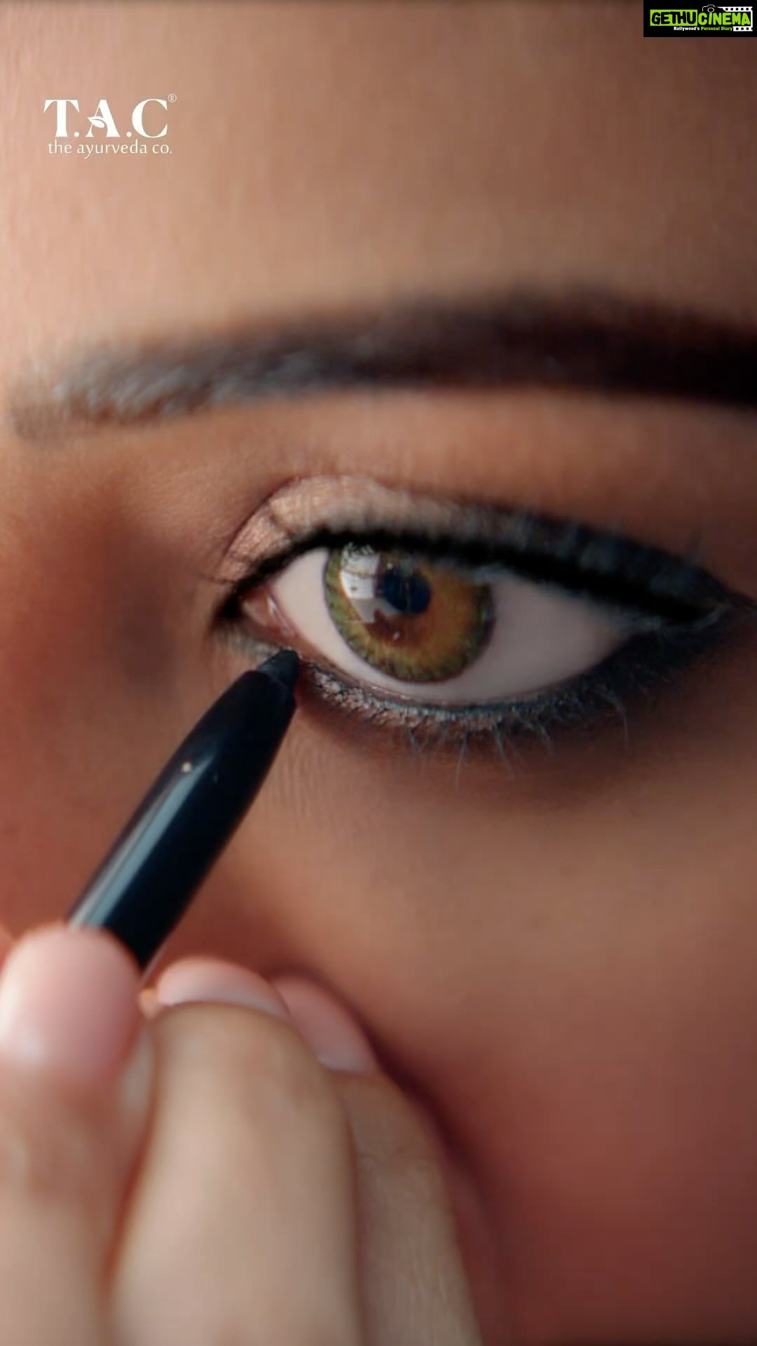 Kajal Aggarwal Instagram - Eyes speak volumes - they hold power, emotions, and the ability to inspire change. 💫 That’s why I’m excited to share ‘Kajal by Kajal’, which challenges stereotypes and empowers one to embrace their strength and beauty with Kajal. #NazariyaBadlo I’ve co created this product with @theayurvedaco team and invested a lot of my time to ensure that the product is not only of the highest quality but also offers great utility to its users. This Ayurvedic smudge-proof, waterproof Kajal is designed to stay put all day and make you feel confident and empowered. 💪 And let me tell you a secret, I have been using this pencil for a while now, lasts all through my shoots, it’s such an instant pick me up for stepping out- cannot do without this product in my handbag 😉 It’s been an incredible journey working on this product with team T.A.C and I’m thrilled to see the impact it makes. Let’s continue to challenge stereotypes and redefine beauty, one powerful glance at a time. 🌟 #KajalbyKajal #Nazariyabadlo #AyurvedicBeauty #Proud #YoungAndRestless #InnerStrength #EmpoweredBeauty #ChallengeStereotypes #RedefineBeauty #TAC #TheAyurvedaCo #HargharAyurveda #chooseayurvedachoosetac
