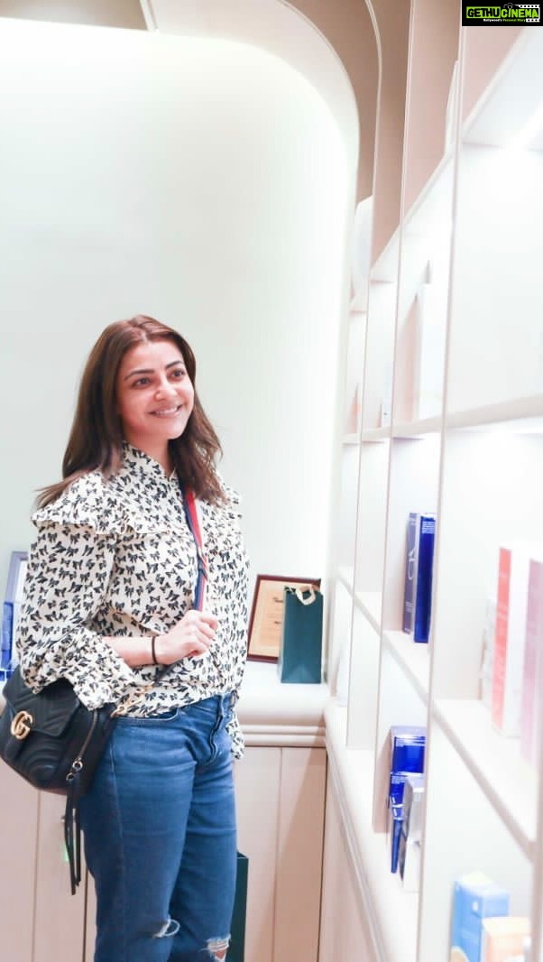 Kajal Aggarwal Instagram - #Ittakesavillage, part trois - @zennaraclinics has become my absolute staple for my skin care needs. Go check it out hyderabad peeps! Coolest , most tranquil wellness centre around! #notanad #imobsessed #myfriendsarethebest #friendappreciationpost ❤️