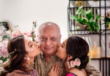 Kajal Aggarwal Instagram - Happiest Father’s Day papa ! What would we do without you 😍🤩❤️ @suman.agg09 here’s striking our favourite pose, every time! 🤗🤗 @nishaaggarwal