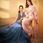 Kajal Aggarwal Instagram - Such a fun shoot with my fabulous sister @nishaaggarwal 😍😍 @azafashions @devanginishar @aparnabadlani ❤️