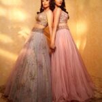 Kajal Aggarwal Instagram - Such a fun shoot with my fabulous sister @nishaaggarwal 😍😍 @azafashions @devanginishar @aparnabadlani ❤️