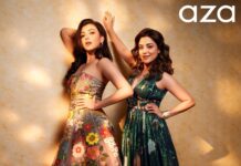 Kajal Aggarwal Instagram - Such a fun shoot with my fabulous sister @nishaaggarwal 😍😍 @azafashions @devanginishar @aparnabadlani ❤️