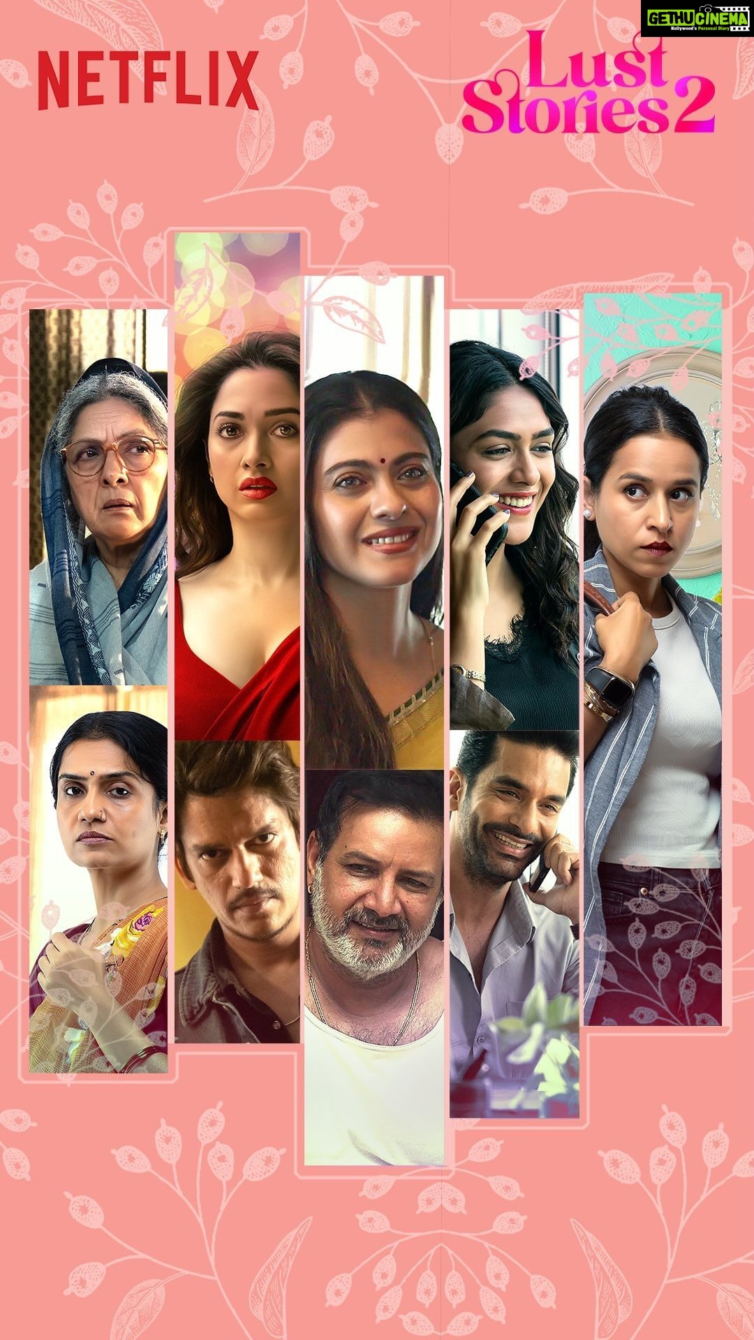 Kajol Instagram - Ab violin bhi bajega, dil bhi dhadakega aur thoda lust aur bauth sara pyaar bhi hoga 🫣 😏 #LustStories2, releasing on 29th June, only on @netflix_in 😍 #LustStories2OnNetflix #RBalki @konkona #SujoyGhosh @iamitrsharma @neena_gupta @mrunalthakur @angadbedi @tillotamashome @amrutasubhash @tamannaahspeaks @itsvijayvarma @kajol @kumudkmishra @rsvpmovies @flyingunicornfilms @ronnie.screwvala @ashidua @pashanjal