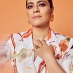 Kajol Instagram - Got up with a #TangerineDream 😇🍊