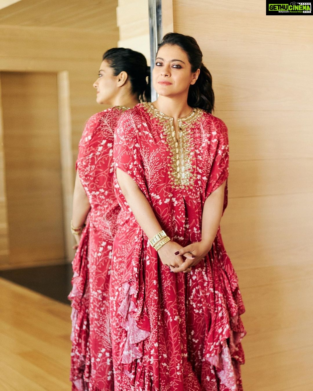 Kajol Instagram - I might look like I'm okay but deep inside I'm thinking if I want Butter Chicken or Chicken Biryani 😜✨ . #Thoughts #Red